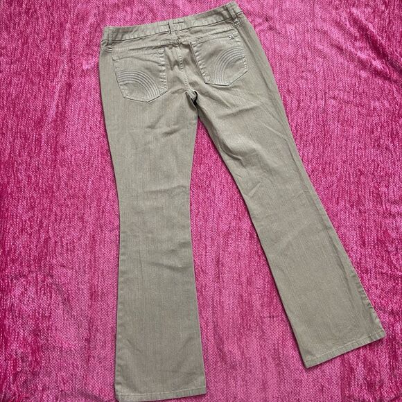 Joe’s Jeans Honey Fit Bootcut Bronze Sparkle Size 30 - Picture 4 of 10